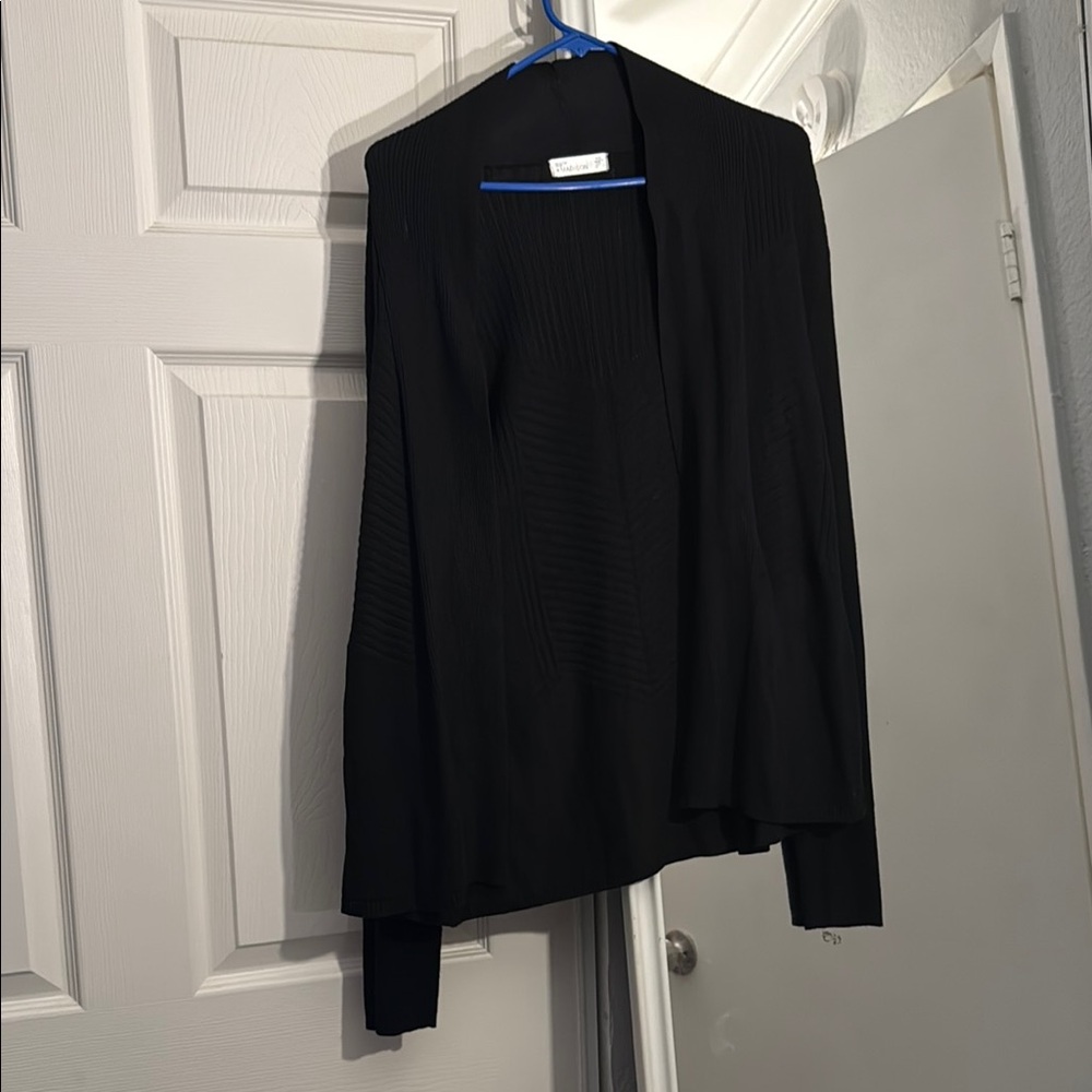 Madison Black Cardigan Sweater